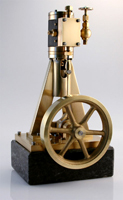 fertige Dampfmaschine