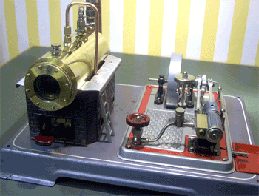 fertige Dampfmaschine